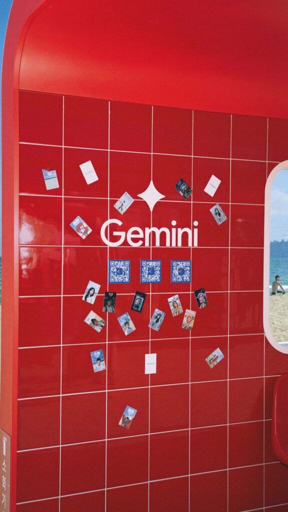 Gemini x The City 포토카드 출력 결과물 1